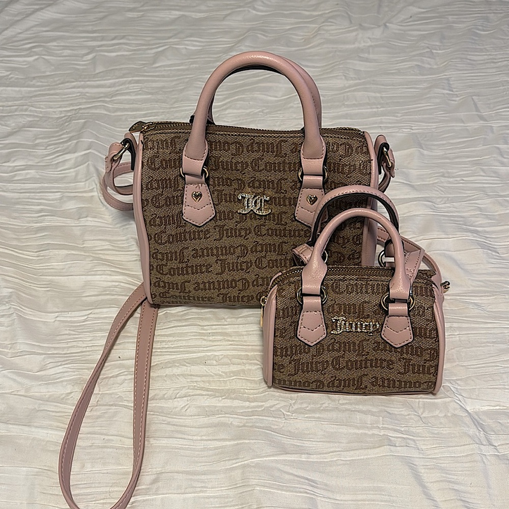 Juicy Couture Monogram Purse Duo!